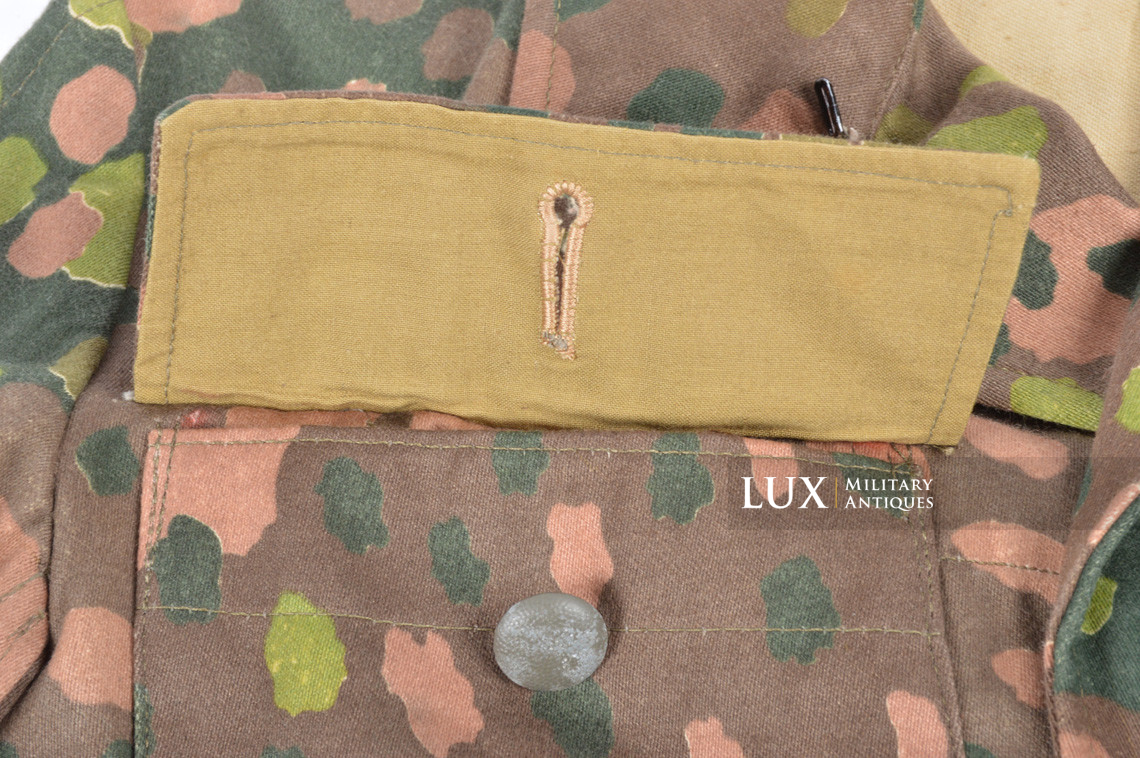 Veste Waffen-SS M44 en camouflage petit pois, état neuf, « coton lisse » - photo 8