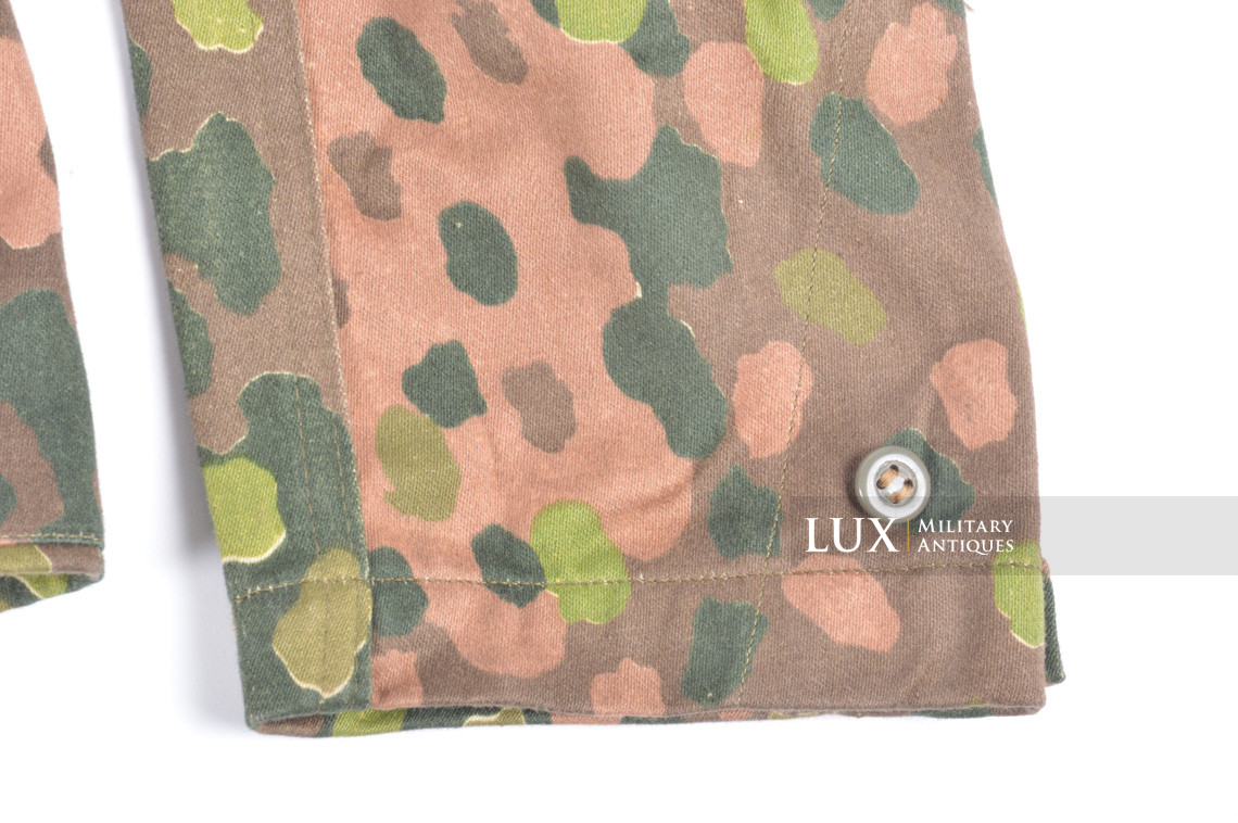 Veste Waffen-SS M44 en camouflage petit pois, état neuf, « coton lisse » - photo 15