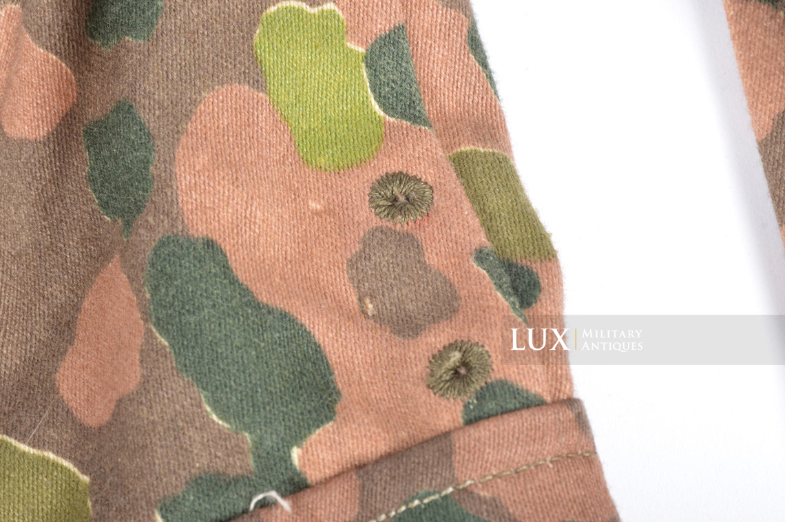 Veste Waffen-SS M44 en camouflage petit pois, état neuf, « coton lisse » - photo 16