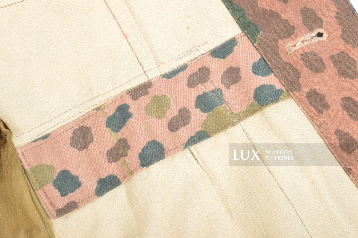 Veste Waffen-SS M44 en camouflage petit pois, état neuf, « coton lisse » - photo 19