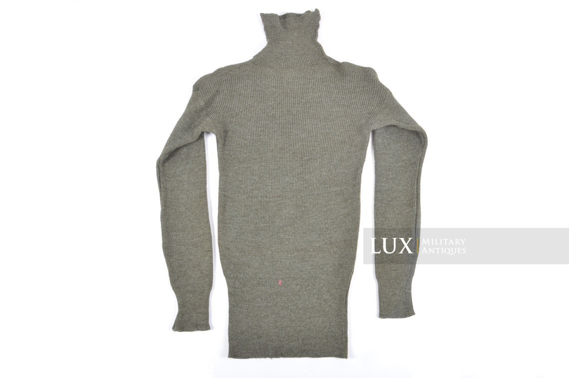 Pull col roulé Heer / Waffen-SS en laine - photo 12