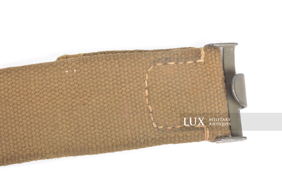 German Heer / Luftwaffe Tropical EM's combat web belt, « 1942 » - photo 7
