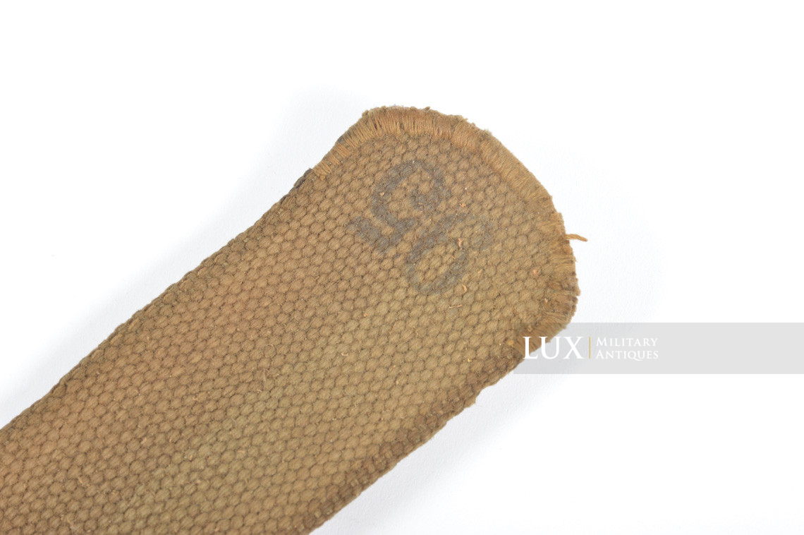 German Heer / Luftwaffe Tropical EM's combat web belt, « 1942 » - photo 10