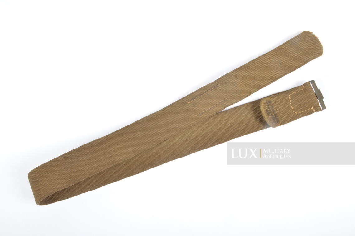 German Heer / Luftwaffe Tropical EM's combat web belt, « 1942 » - photo 11