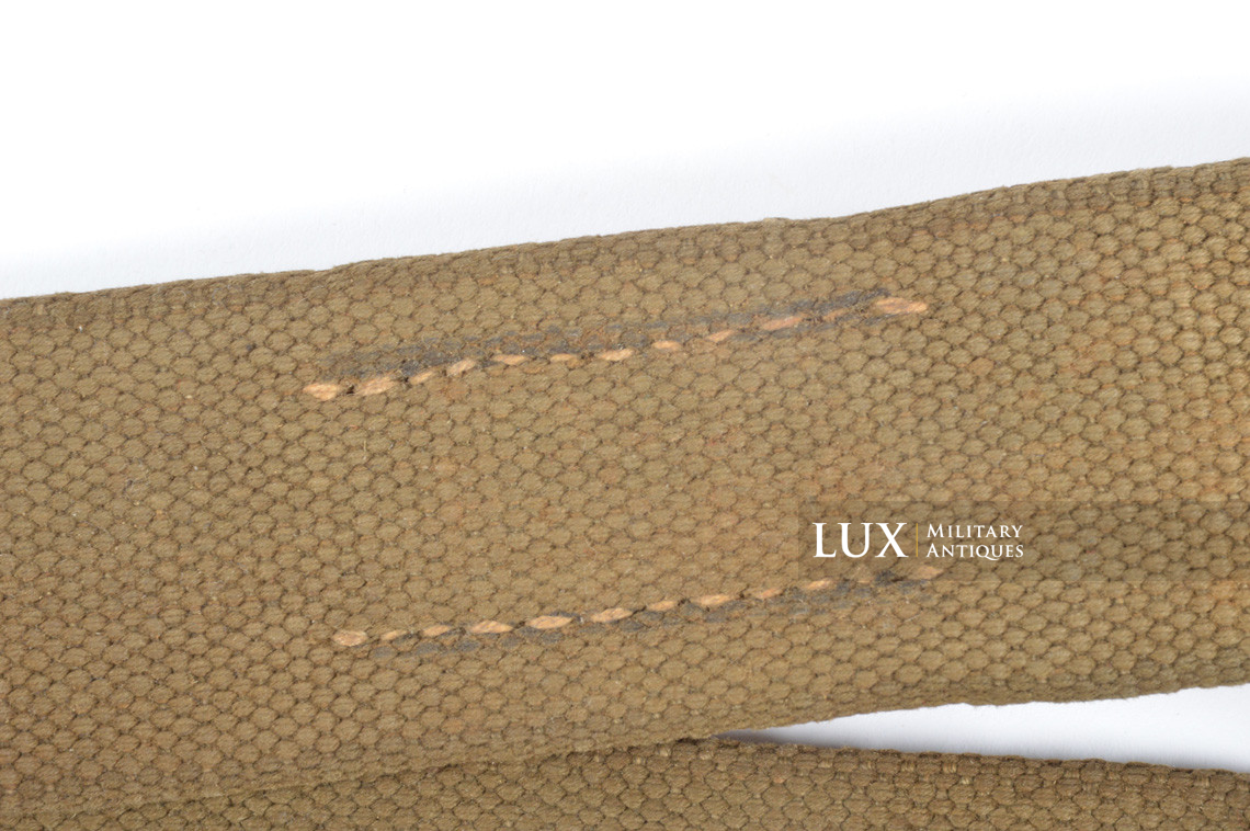 German Heer / Luftwaffe Tropical EM's combat web belt, « 1942 » - photo 12