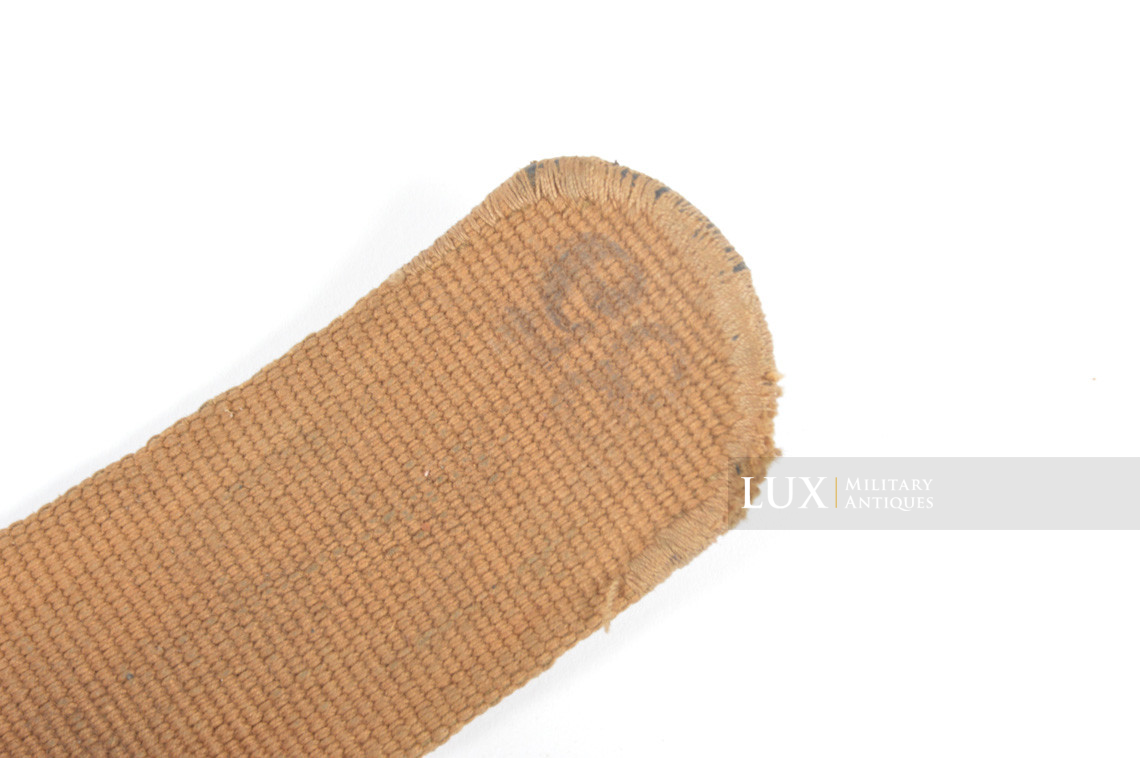 German Heer / Luftwaffe Tropical EM's combat web belt, « 1942 » - photo 10