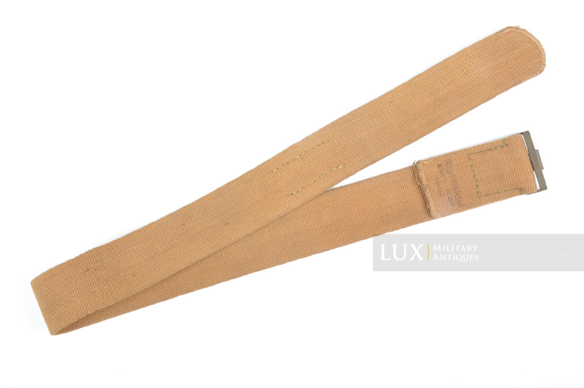 German Heer / Luftwaffe Tropical EM's combat web belt, « 1942 » - photo 11