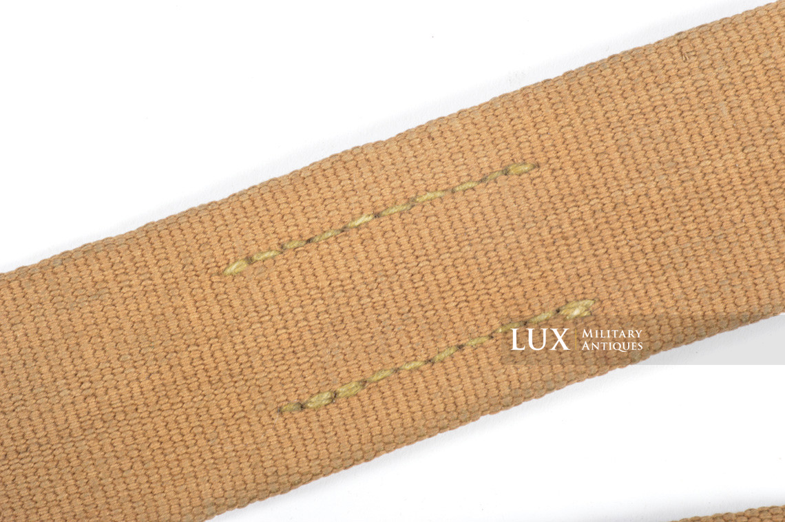 German Heer / Luftwaffe Tropical EM's combat web belt, « 1942 » - photo 13