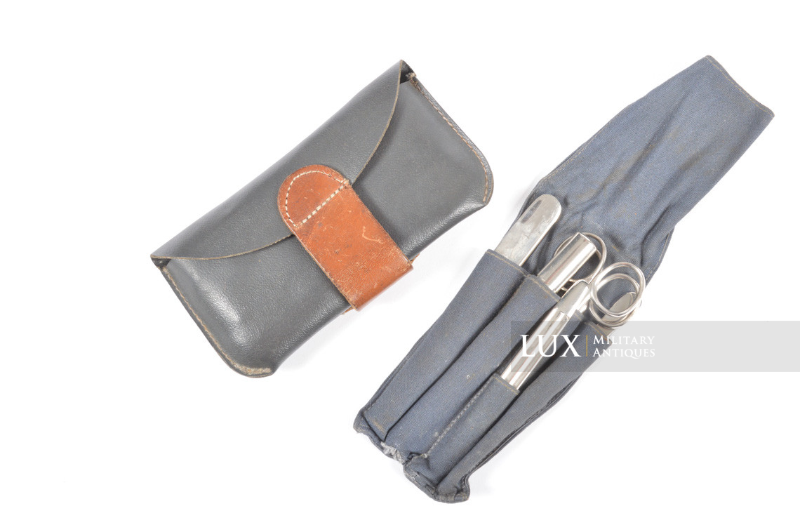 Early German medic pouch with contents, « Kleines Feldbesteck » - photo 4
