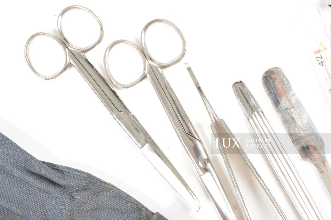 Pochette d'instruments médicaux précoce, « Kleines Feldbesteck » - photo 11