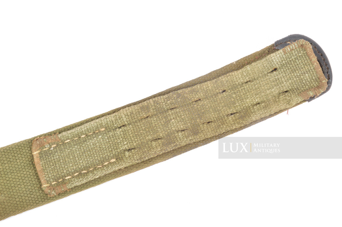 Early DAK Wehrmacht tropical EM combat belt and buckle set, « GB 1941 » - photo 24