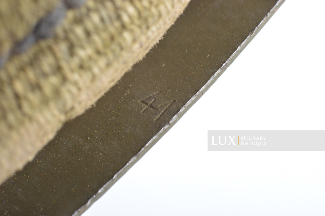 Early DAK Wehrmacht tropical EM combat belt and buckle set, « GB 1941 » - photo 20