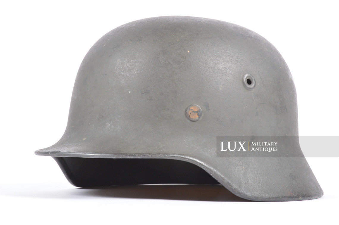 Late-war German Heer / Waffen-SS M40 Combat Helmet, « Q64 » - photo 7
