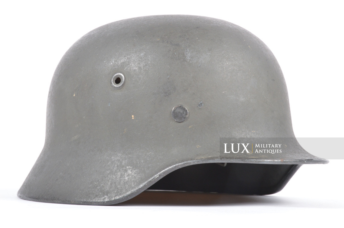 Late-war German Heer / Waffen-SS M40 Combat Helmet, « Q64 » - photo 9