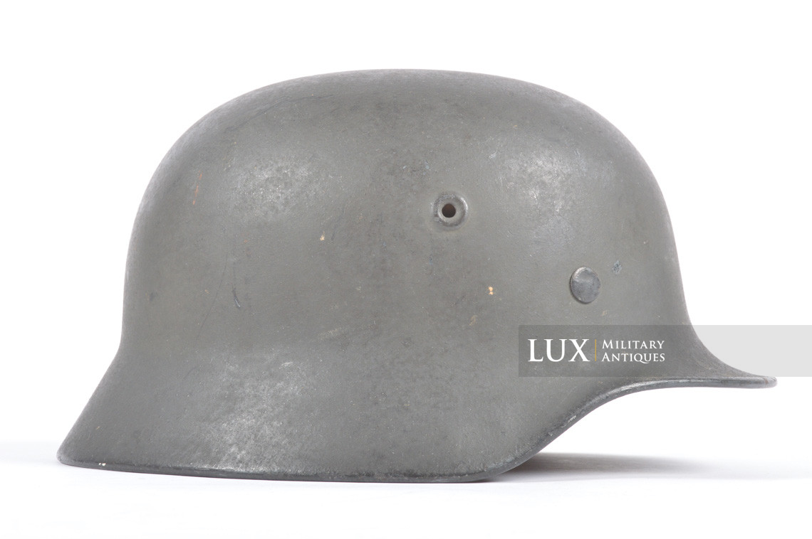 Late-war German Heer / Waffen-SS M40 Combat Helmet, « Q64 » - photo 10