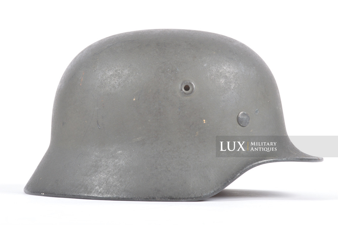 Late-war German Heer / Waffen-SS M40 Combat Helmet, « Q64 » - photo 10