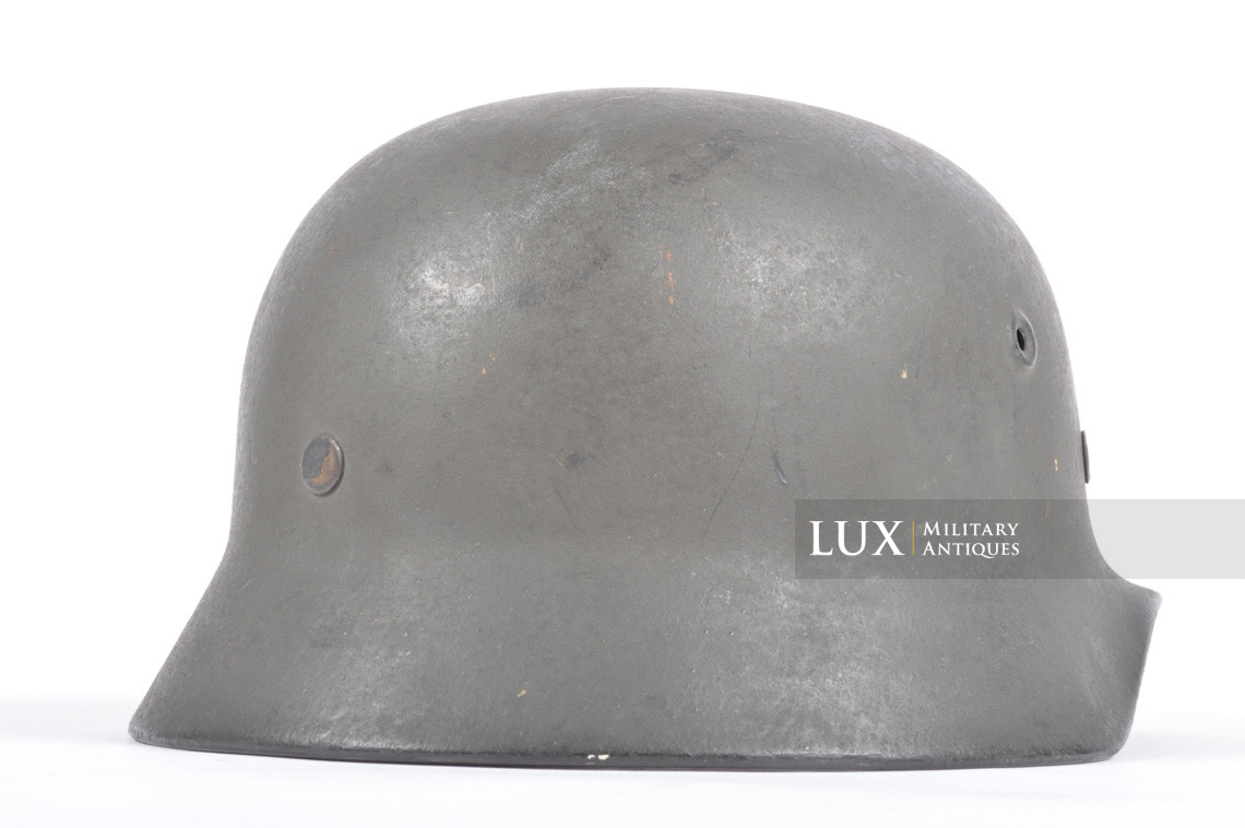 Late-war German Heer / Waffen-SS M40 Combat Helmet, « Q64 » - photo 11