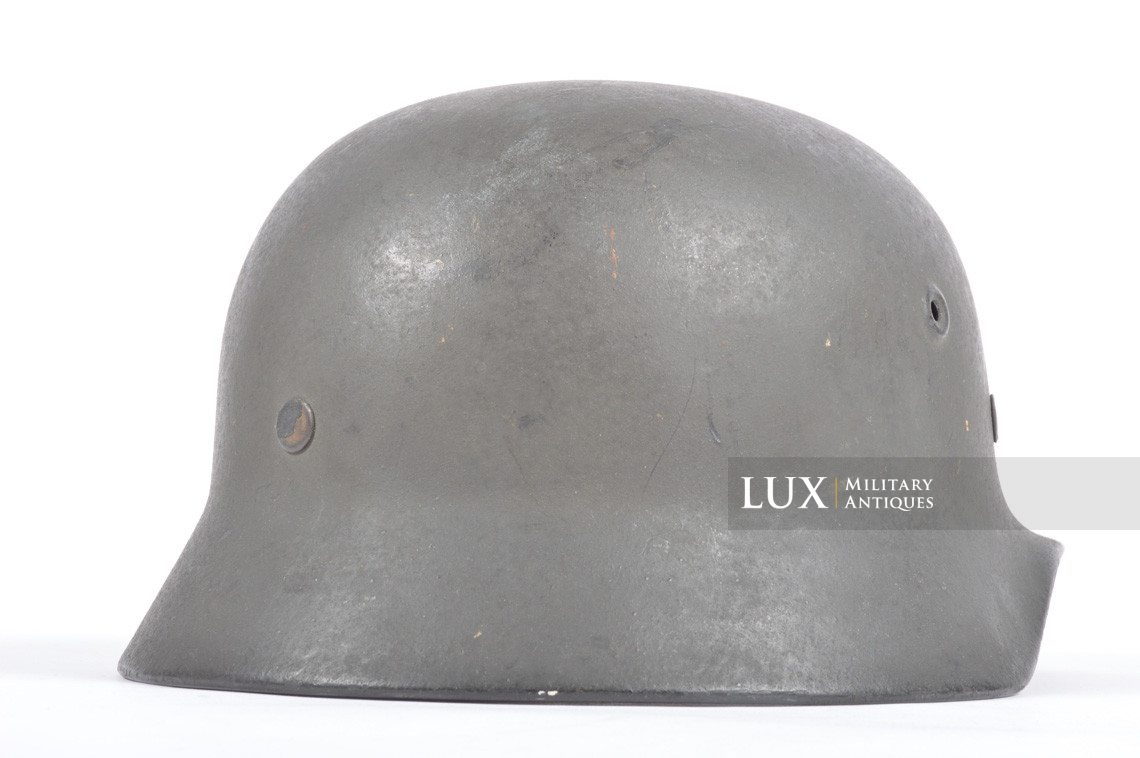 Late-war German Heer / Waffen-SS M40 Combat Helmet, « Q64 » - photo 11
