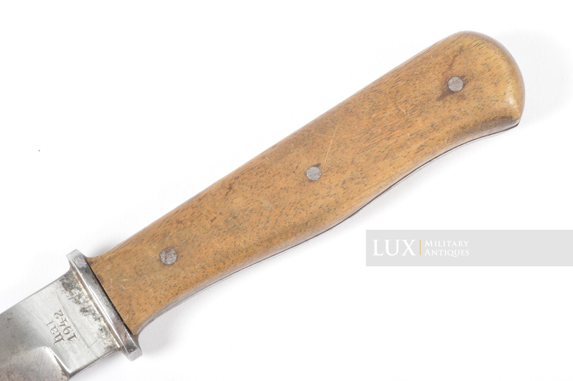 German Heer / Waffen-SS fighting knife, « hat 1942 » - photo 11