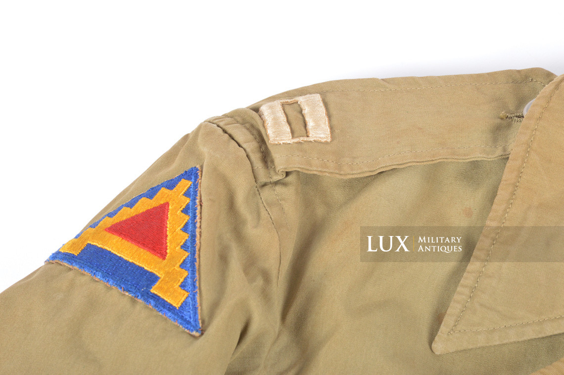 Blouson de combat US M41 de capitaine, « 5th Army » - photo 11