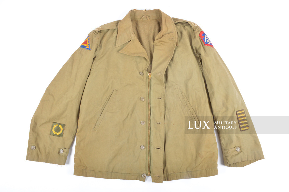 Blouson de combat US M41 de capitaine, « 5th Army » - photo 22