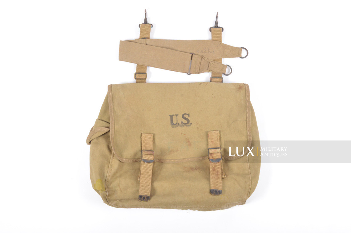 Musette US M-1936, « 1941 » - Lux Military Antiques - photo 4