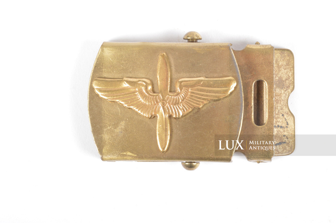 US Army customized service belt buckle, « USAAF » - photo 4