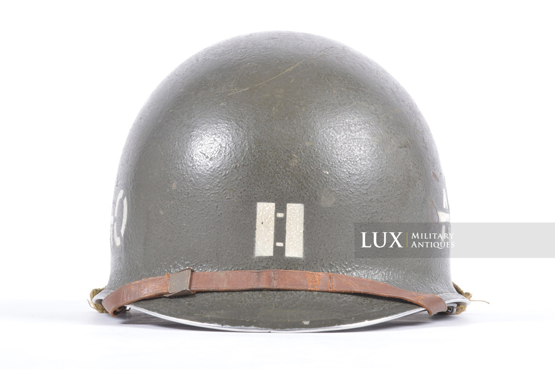 USM1 captains combat helmet set, 9th Infantry Division, 39th Infantry Regiment, « AAAO » - photo 8