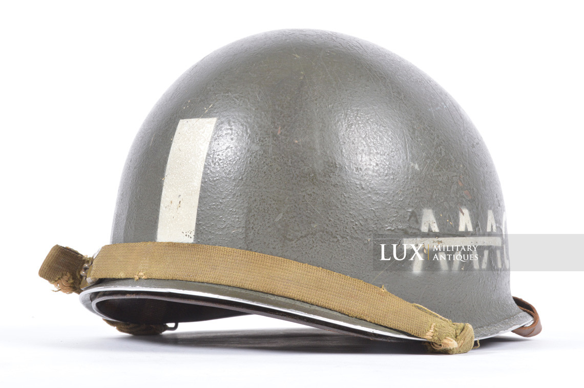 USM1 captains combat helmet set, 9th Infantry Division, 39th Infantry Regiment, « AAAO » - photo 11