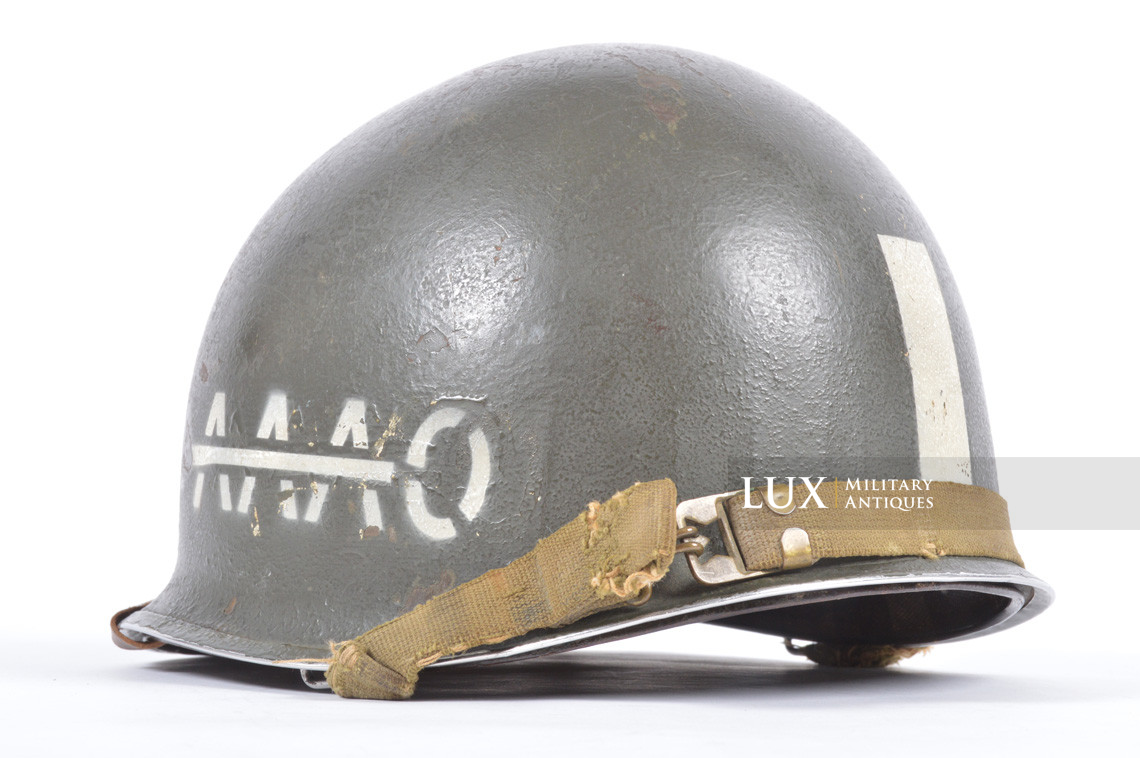 USM1 captains combat helmet set, 9th Infantry Division, 39th Infantry Regiment, « AAAO » - photo 13