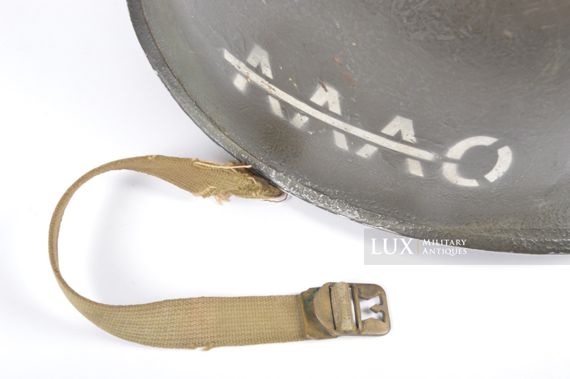 USM1 captains combat helmet set, 9th Infantry Division, 39th Infantry Regiment, « AAAO » - photo 67