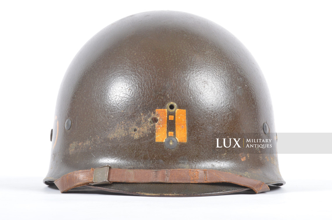 USM1 captains combat helmet set, 9th Infantry Division, 39th Infantry Regiment, « AAAO » - photo 71