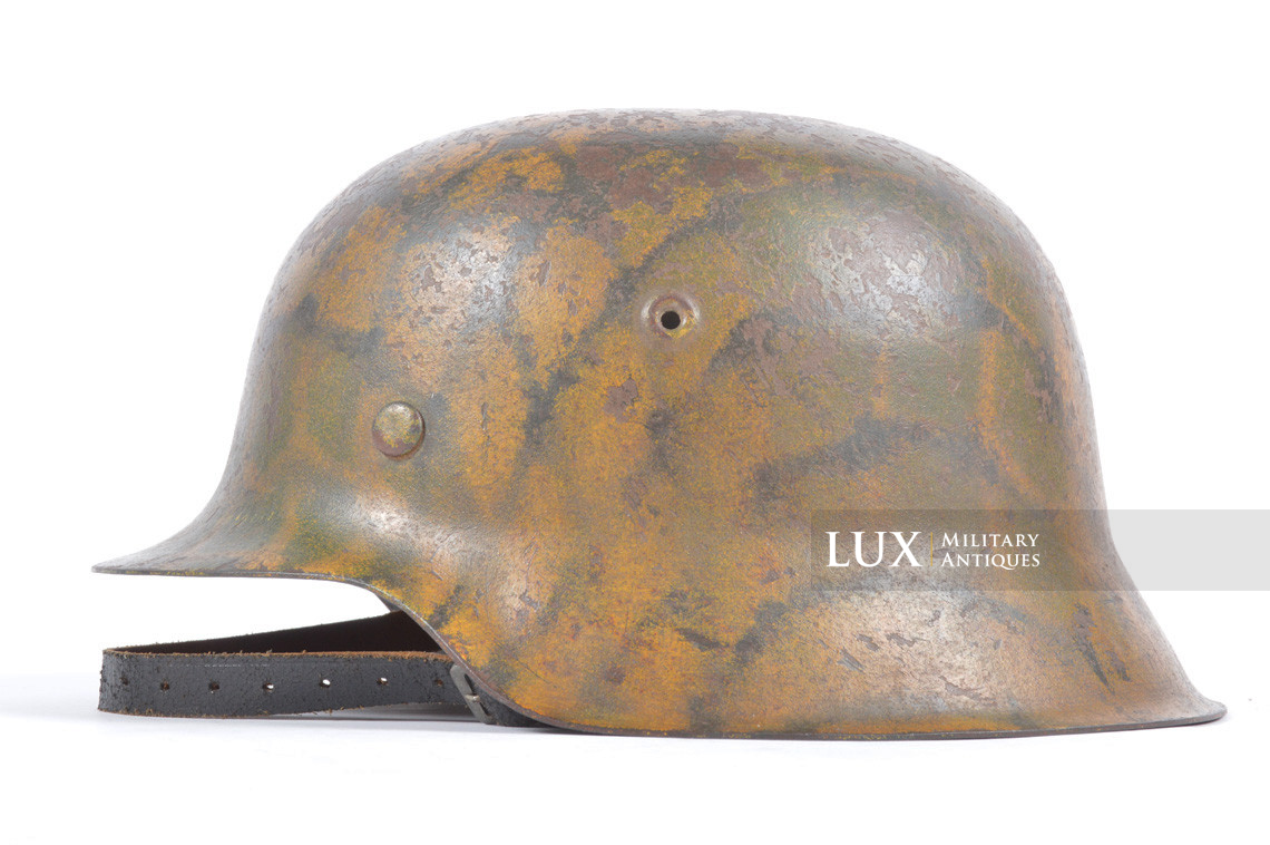 M42 Heer three tone ex-netted camouflage helmet, « Normandy » - photo 4