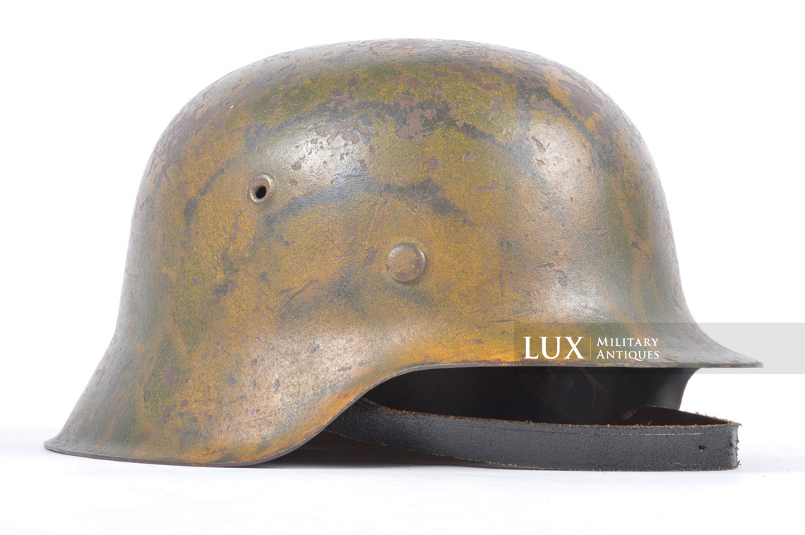 M42 Heer three tone ex-netted camouflage helmet, « Normandy » - photo 9
