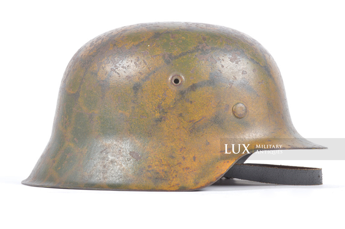 M42 Heer three tone ex-netted camouflage helmet, « Normandy » - photo 10