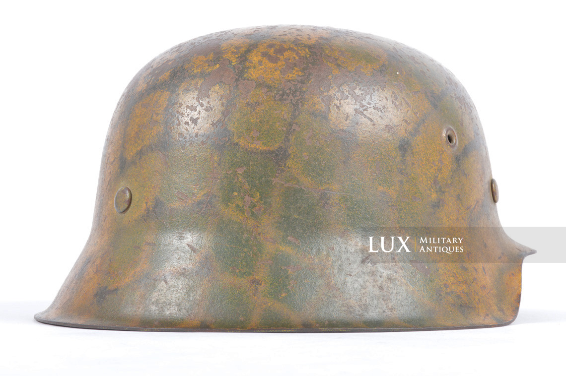 M42 Heer three tone ex-netted camouflage helmet, « Normandy » - photo 11