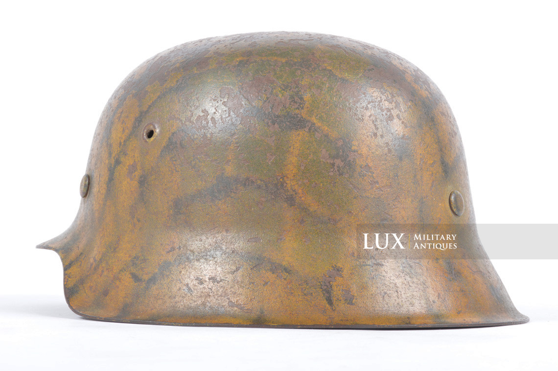 M42 Heer three tone ex-netted camouflage helmet, « Normandy » - photo 13