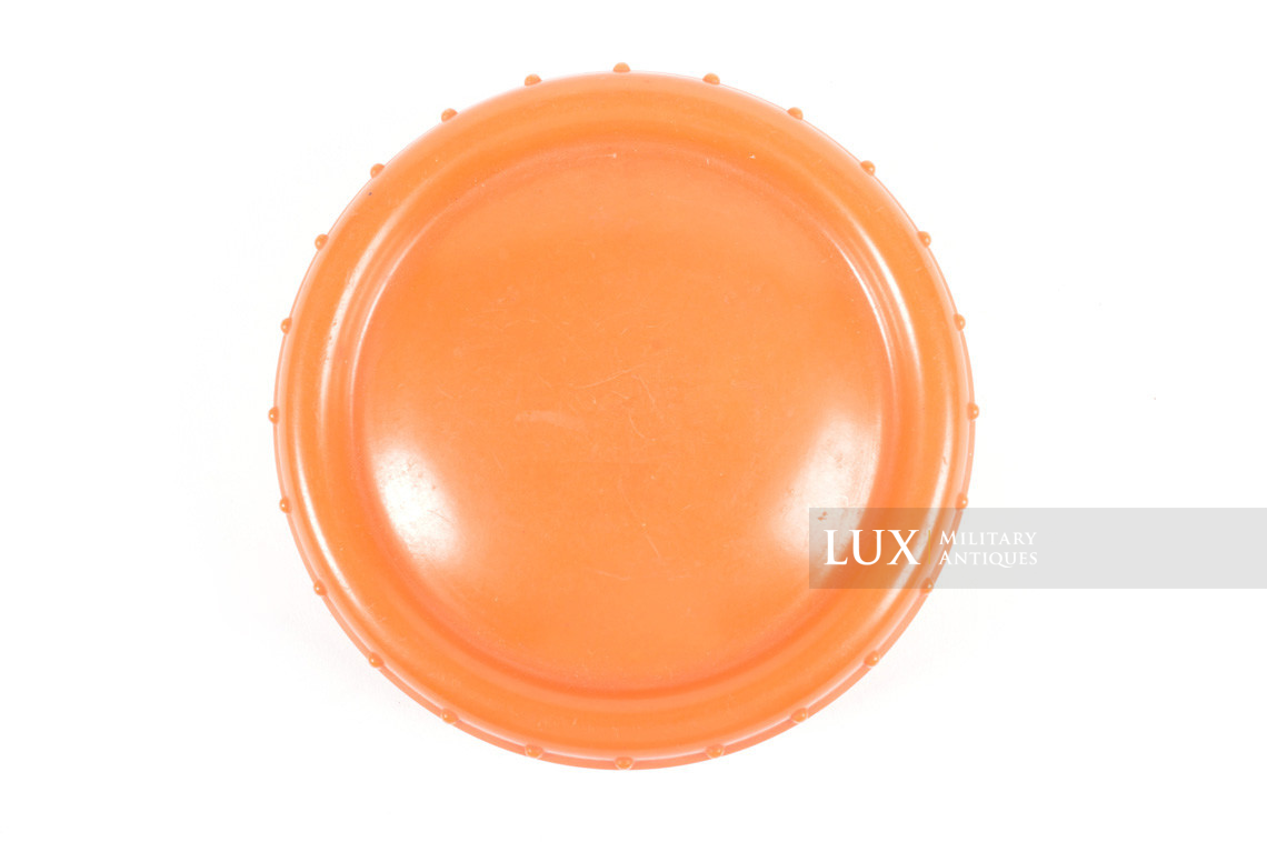 German orange bakelite butterdish - Lux Military Antiques - photo 8