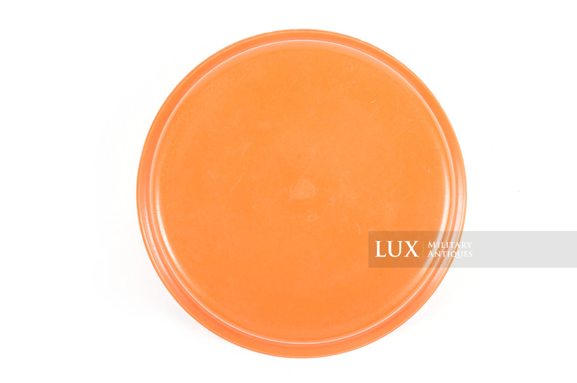 German orange bakelite butterdish - Lux Military Antiques - photo 9