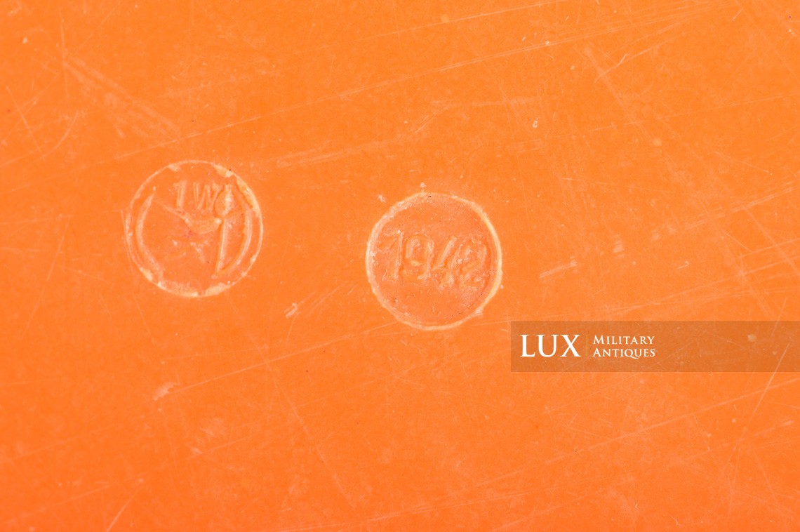 Beurrier allemand en bakelite orange - Lux Military Antiques - photo 12