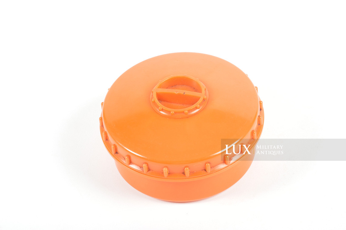 German orange bakelite butterdish - Lux Military Antiques - photo 4