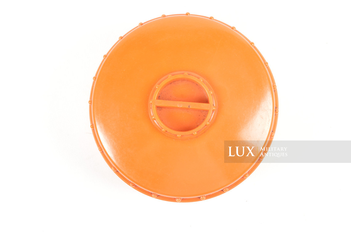 German orange bakelite butterdish - Lux Military Antiques - photo 8