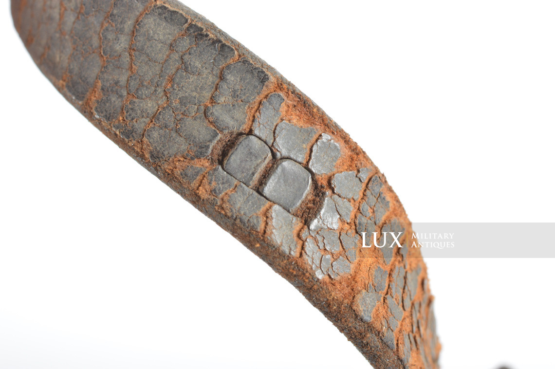 Long part of a German « carbine hook » chinstrap, « 1937 » - photo 12