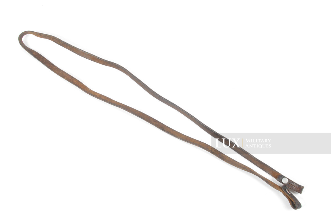 Early war German binocular leather neck strap - photo 10