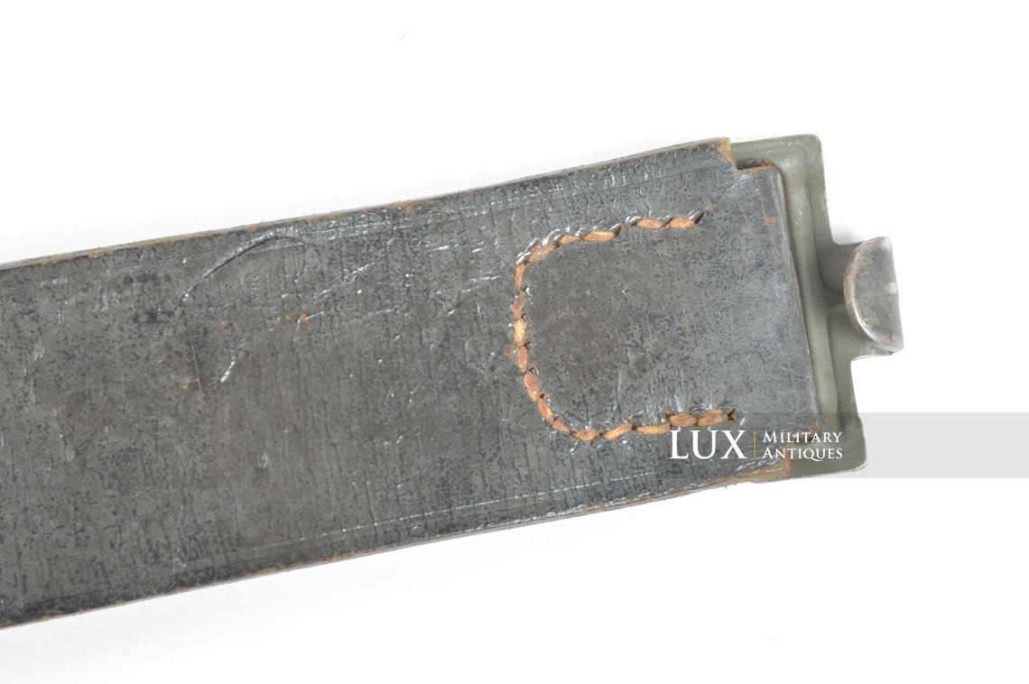 Mid-war Heer / Waffen-SS leather belt, « R.Z.f.H.Z. 1942 » - photo 7