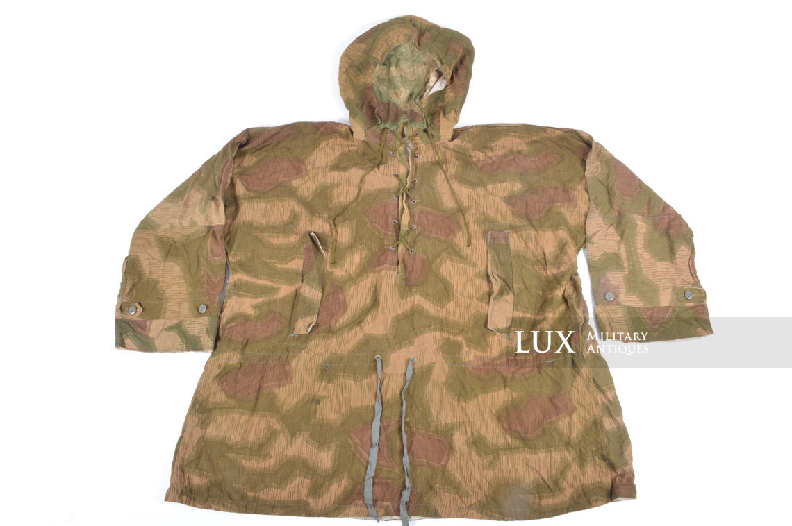 German Heer / Luftwaffe tan & water pattern camouflage sniper smock, « RBNr » - photo 4