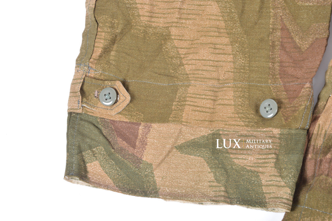 German Heer / Luftwaffe tan & water pattern camouflage sniper smock, « RBNr » - photo 11