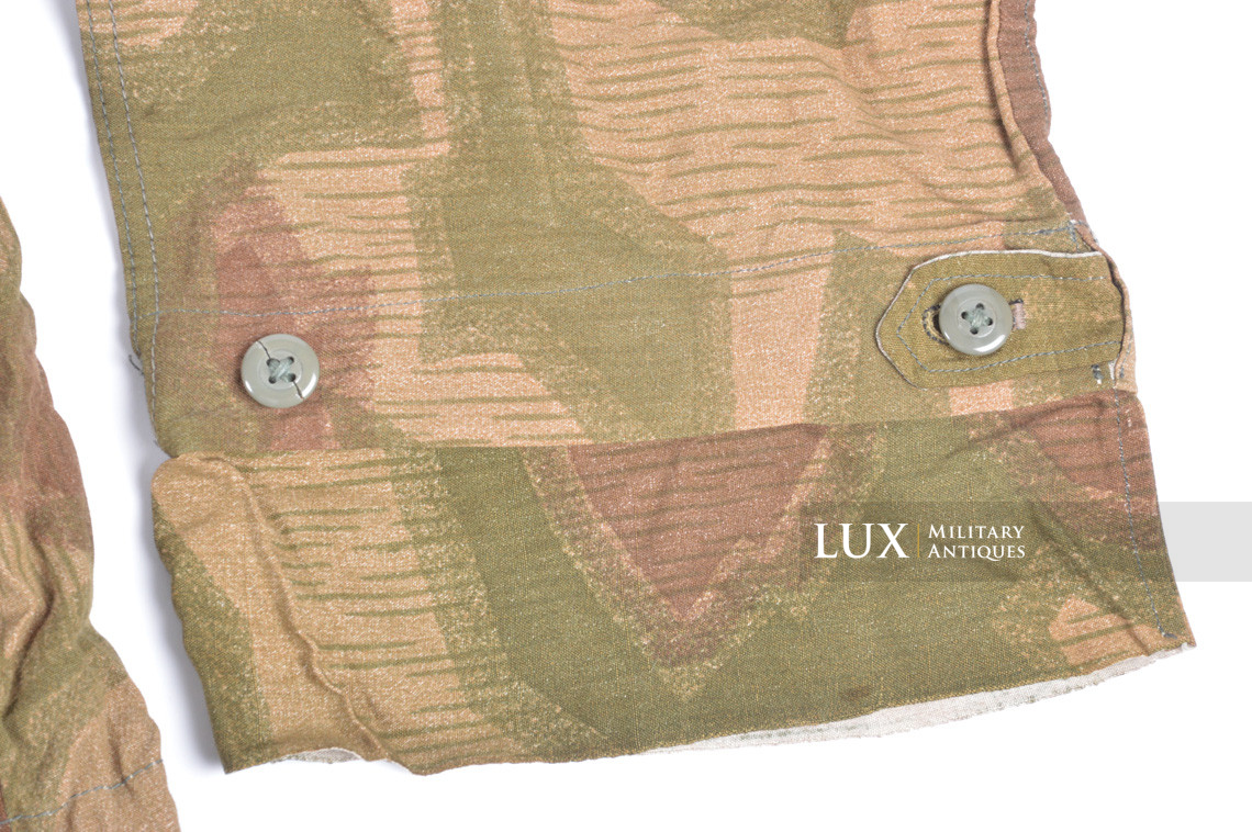 German Heer / Luftwaffe tan & water pattern camouflage sniper smock, « RBNr » - photo 12