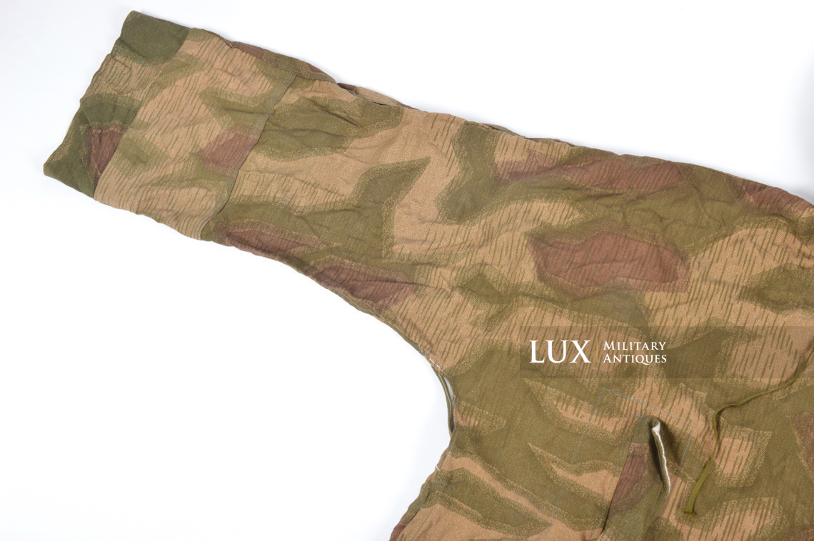 German Heer / Luftwaffe tan & water pattern camouflage sniper smock, « RBNr » - photo 14
