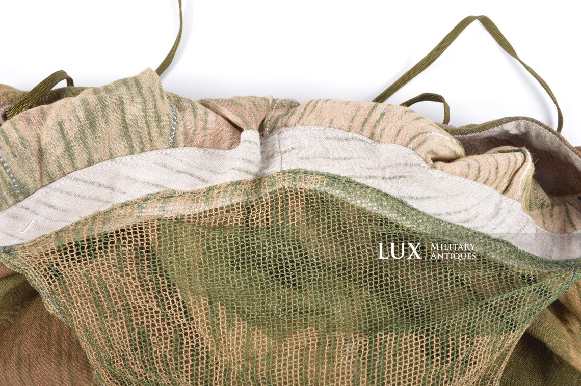German Heer / Luftwaffe tan & water pattern camouflage sniper smock, « RBNr » - photo 27